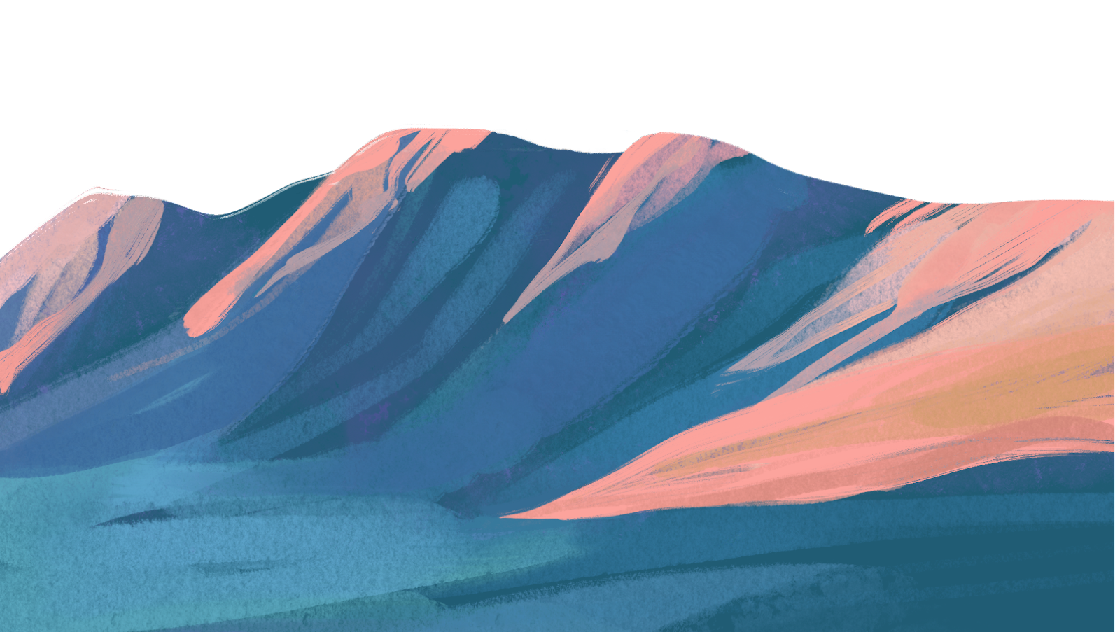 Mountains at sunset